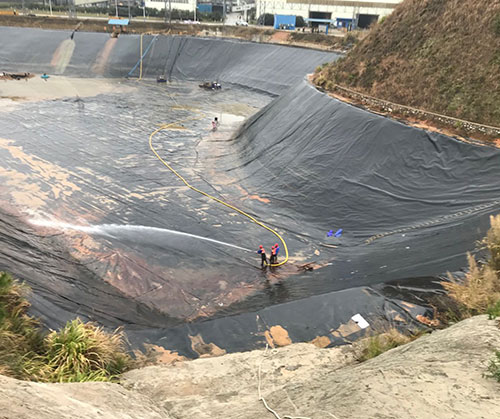 阳高废水池清理